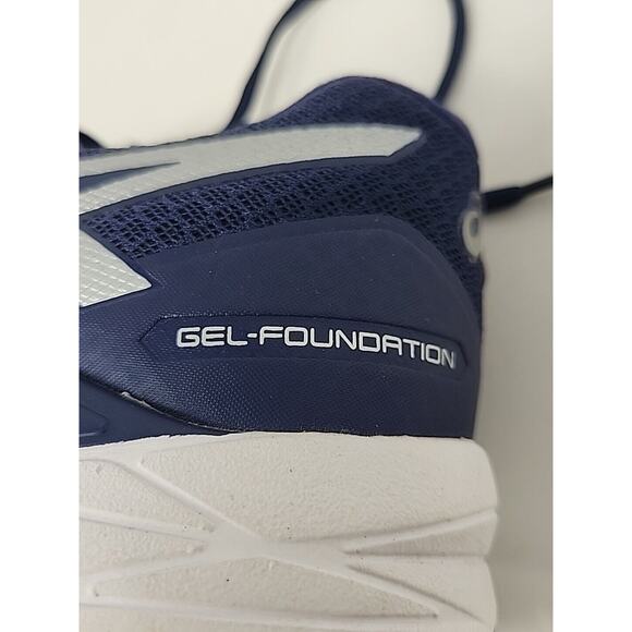 Asics Womens Sneakers Shoes Size 10 Gel Foundation 13 Blue Running Athletic - Picture 14 of 16